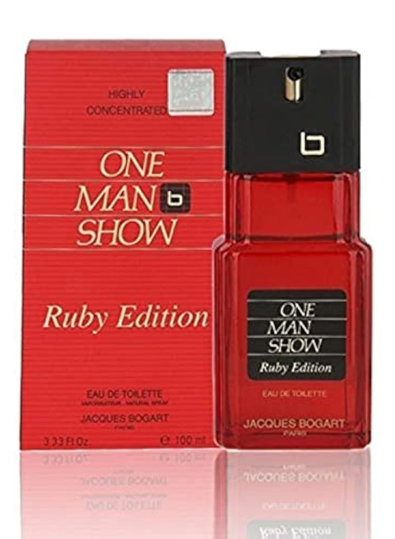 Bogart One Man Show Ruby Edition EDT 100ML
